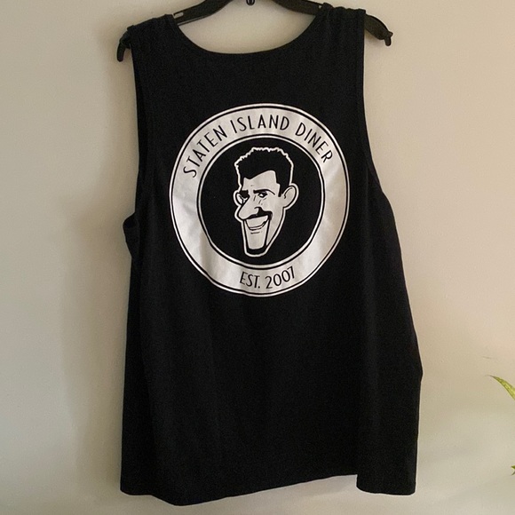 2007 Staten Island Diner Men’s Tank Top. Black Size XL - Picture 2 of 6